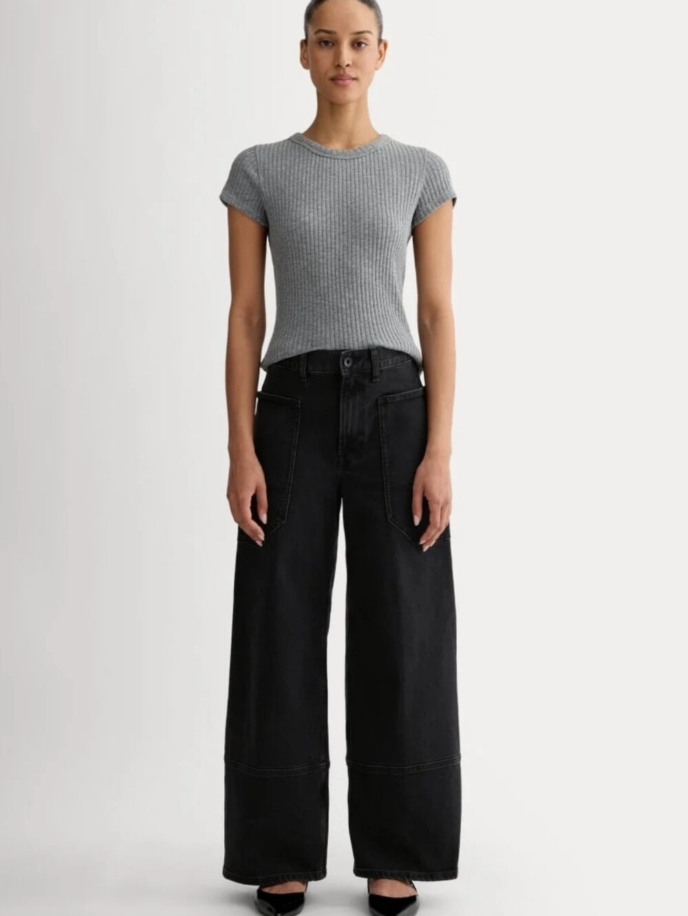 Everlane Black Way-High Gardener Jean Sz 25R